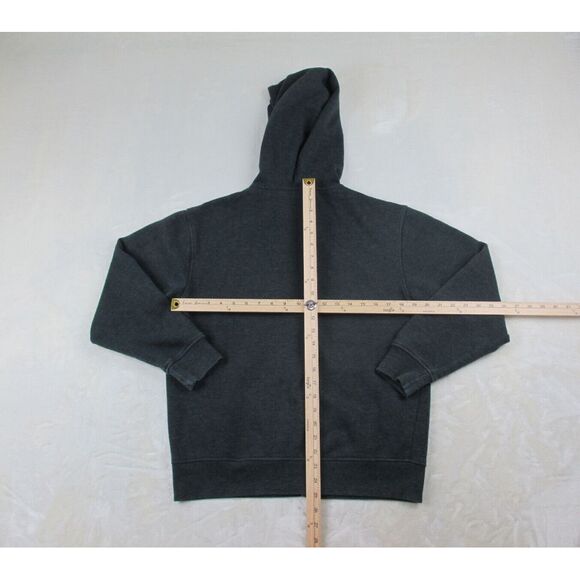 Southpole Sweater Mens Small Gray Logo Full Zip Y2K Hip Hop‎ Hooded* - Picture 9 of 12